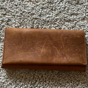 ABLE wallet “debre” in whiskey color